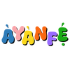 Colorful text 'ÀYANFÉ' on a white background